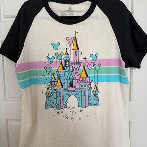 Disney Castle Graphic Tee – Official Disney Merchandise